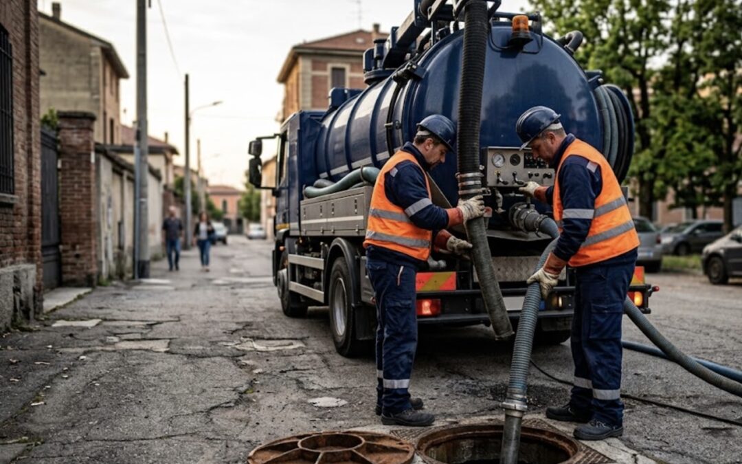 svuotamento pozzi neri